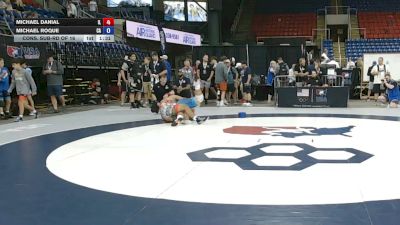 285 lbs Cons. Sub-rd Of 16 - Michael Danial, Illinois vs Michael Roque, California