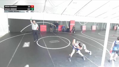 98 lbs Cons. Round 1 - Judah Ramirez, Eastvale Elite Wrestling vs Ethan Jimenez, Inland Elite Wrestling Club