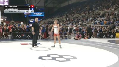 115 lbs Champ. Rd Of 32 - Malia Ottow, Washington vs Jordan Deglace, Florida