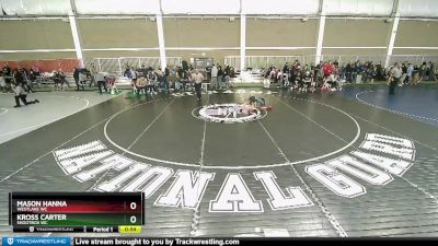 67 lbs Cons. Round 2 - Mason Hanna, Westlake WC vs Kross Carter, Shootbox WC