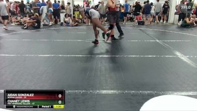 160 lbs Round 3 (6 Team) - Aidan Gonzalez, Roman Legion vs Chaney Lewis, Mat Warriors Yellow