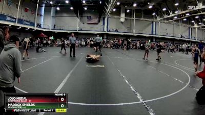 68 lbs Round 6 (10 Team) - Maddox Shields, Headhunters vs JoJo Medal, U2 Uprising Black