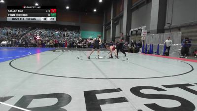 100 lbs Consi Of 8 #1 - Kellen Eva, Aniciete Training Club vs Fynn ...