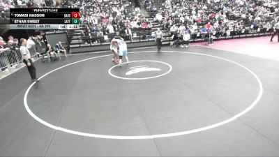 6A 285 lbs Cons. Round 3 - Ethan Sweet, Layton vs Tomasi Hasson, Davis