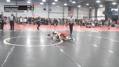 80 lbs Round 3 - 12:30pm Saturday - Kalix Kilpatrick, Backyard Brawlers vs Jordan Skodak, Team Michigan