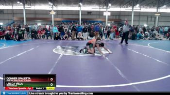 110 lbs Champ. Round 3 - Lucca Villa, Wood River vs Conner Spaletta, Sublime Wrestling Academy