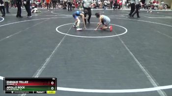 72 lbs Round 2 (6 Team) - Enrique Tellez, Sicarios vs Apollo Rock, SlyFox Silver