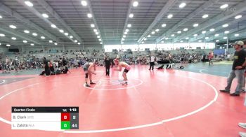 165 lbs Quarterfinal - Ben Clark, Team Gotcha vs Lukas Zalota, PA Alliance Black