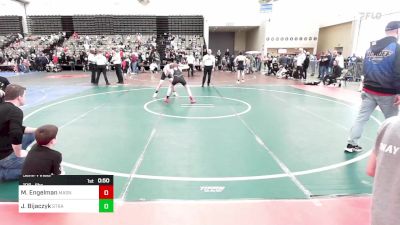 106-J lbs Semifinal - Micah Engelman, Mat Assassins vs Julian Bijaczyk, Stray Dawgs