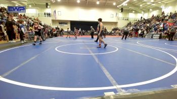 110 lbs Semifinal - Caden Russell, Team Tulsa Wrestling Club vs Taegan Austin, Sperry Wrestling Club