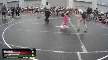 120 lbs Semifinal - Juliana Eldridge, Alpha Elite vs Mya Craig, East Rowan Wrestling Club