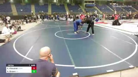 Kalum Klausner vs Artise Brown 2021 F2W Colorado Open - EVENT