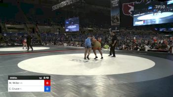 200 lbs Rnd Of 32 - Morgan Miller, Kansas vs Cheyenne Cruce, Florida