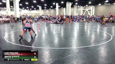 215 lbs Round 5 (8 Team) - Griffin Schultz, Iowa Gold vs Luke Pawloski, Nebraska Heroes (B Team)