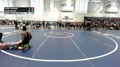 126 lbs Cons. Round 2 - Micah Brown, Club Not Listed vs Harry Scarles, VHW Club