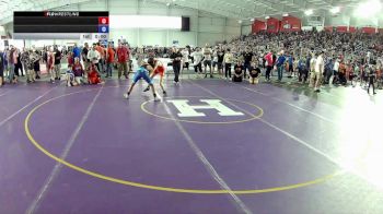 110 lbs Cons. Round 2 - Reid Motycka, Warrior Regional Training Center vs Carson Underwood, Red Cobra Wrestling Academy