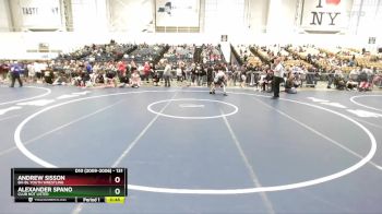 131 lbs Cons. Round 3 - Alexander Spano, Club Not Listed vs Andrew Sisson, BH-BL Youth Wrestling
