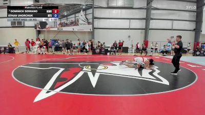 61 kg Cons. Round 5 - Dominick Serrano, Northern Colorado Wrestling Club vs Ethan Uhorchuk, Minion Training Center