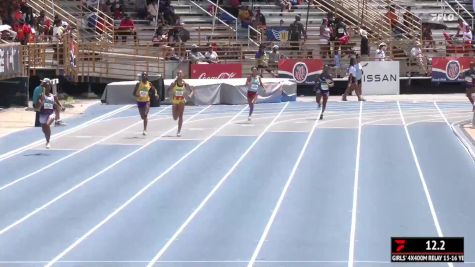 Youth Girls' 4x400m Relay, Semi-Finals 1 - Age 15-16