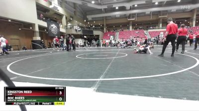 70 lbs Semifinal - Kingston Reed, Raw vs Roc Rhees, Greater Heights Wrestling