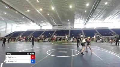 150 kg Round Of 16 - Xavier Ware, Other Team vs Jayden Berry, Bobcat WC