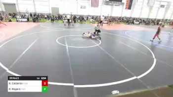 54 lbs Rr Rnd 3 - Reed Calderon, Fearless Wrestling vs Ryzen Rogers, Freedom WC