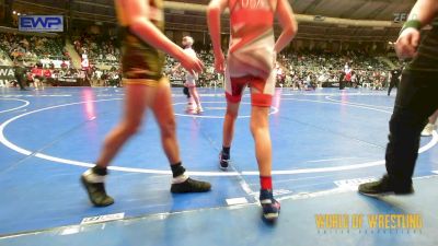 110 lbs Consi Of 8 #2 - Calan Childress, Central Coast Most Wanted vs Bryce Siem, Minnesota Elite