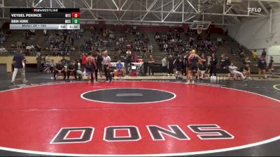 165 lbs Champ. Round 1 - Ben Kirk, Moorpark CCC vs Veysel Pekince, Mt. Sac