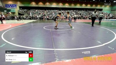 106 lbs Round Of 32 - Araeya Nelson, Kalispell Wrestling Club vs Madelynn Gray, Orland