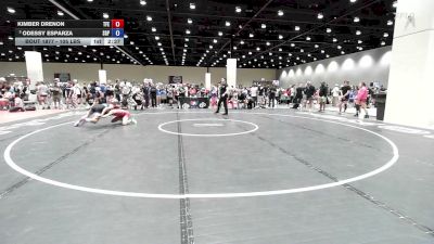 105 lbs Cons. Semis - Kimber Drenon, Tech Fall Elite vs Odessy Esparza, South Grand Prairie