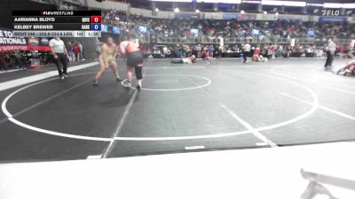 205.8-224.6 lbs Semifinal - Aarianna Bloyd, Queen Bees vs Kelbey Brewer, Darkhorse WC