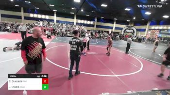 109 lbs Consi Of 32 #1 - Carlos Quezada, Paw vs Justin Steele, Hawkeye/Speakeasy WC