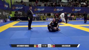 Luca Ercolani vs Alfie Robert Wardle 2025 European Jiu-Jitsu IBJJF Championship