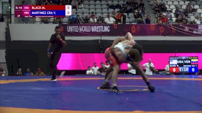 60 kg Semifinals - Max Black, USA vs Yonaiker Martinez, VEN