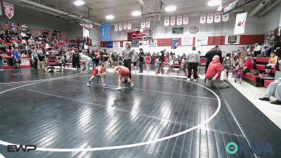 83 lbs Rr Rnd 2 - Kai'lynn Neighbors, Muskogee Rougher Youth Wrestling vs Addison Ross, East Kansas Eagles