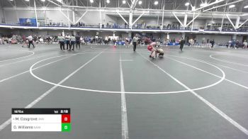 197 lbs Consi Of 4 - Martin Cosgrove, University Of Pennsylvania vs Daniel Williams, Naval Academy