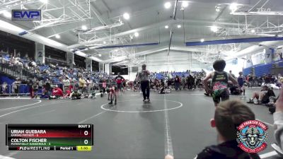 56 lbs Placement (4 Team) - Colton Fischer, Potentially Dangerous vs Uriah Guebara, Kansas Mayhem