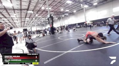 150 lbs Cons. Round 2 - Dimetry Molina, Rough House vs Kilian Hannegan, J Serra