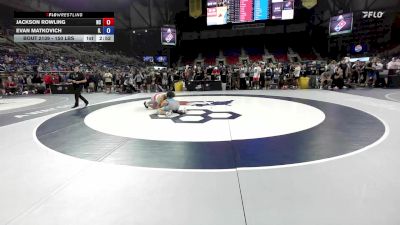 150 lbs Cons. Rd Of 64 - Jackson Rowling, NC vs Evan Matkovich, IL