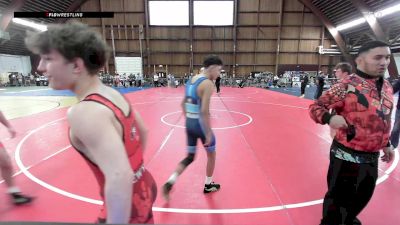 126A lbs 5th Place - Vincent Mastrianni, Journeymen vs Santiago Chrisjohn, Saugerties