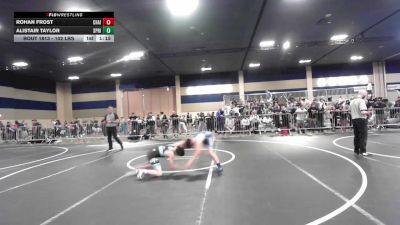 102 lbs Round Of 16 - Rohan Frost, Chain Wrestling vs Alistair Taylor, Spring Hills WC