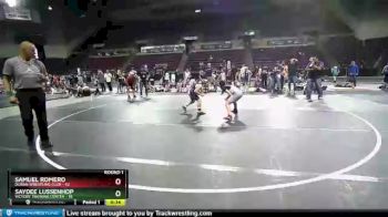 92 lbs Round 1 (10 Team) - Samuel Romero, Duran Wrestling Club vs Saydee Lussenhop, Victory Training Center