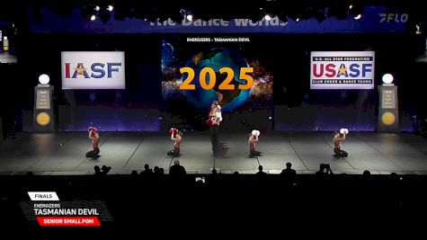 Energizers - Tasmanian Devil [2025 Senior Small Pom Finals] 2025 The Dance Worlds