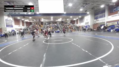 165 lbs Cons. Round 2 - Alfonso Hernandez, Colony vs Christian Landeros, Alemany