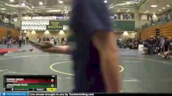 113 lbs Champ. Round 2 - Jonathan Ruiz, Walnut vs Samir Singh, San Marcos