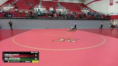 144 lbs Semifinal - Mercer Ashley, Lucas Lovejoy vs Rex Armstrong, Lewisville Flower Mound