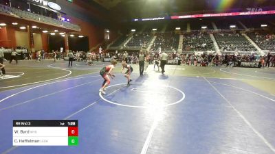 83 lbs Rr Rnd 3 - Wyatt Byrd, Wyoming Underground vs Cooper Heffelman, Legacy Boltz