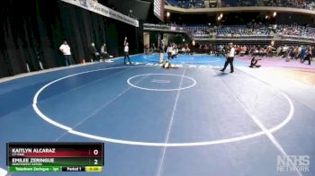 6A 138 lbs Cons. Round 2 - Kaitlyn Alcaraz, Cy-Fair vs Emilee Zeringue, Northwest Eaton