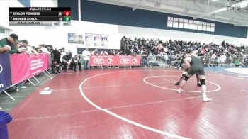 165 lbs Cons. Round 1 - Andres Ayala, Costa Mesa vs Taylor Powers, Xavier Prep