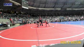 46 lbs Round Of 32 - Dakota Mendoza, MANTANONA-TC vs Miles Sanders, Team Tulsa Wrestling Club